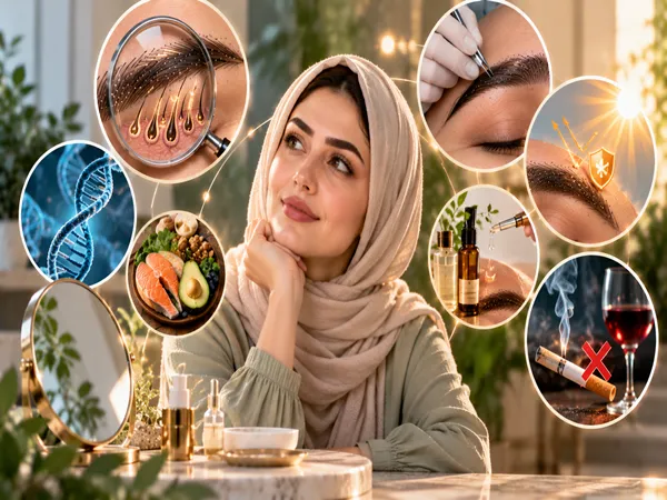 مهم‌ترین عواملی که ماندگاری میکرو کاشت ابرو را تعیین می‌کنند