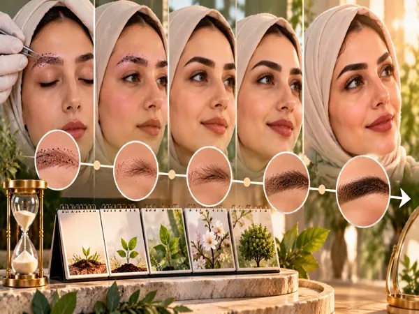 ماندگاری میکرو کاشت ابرو چقدر است؟